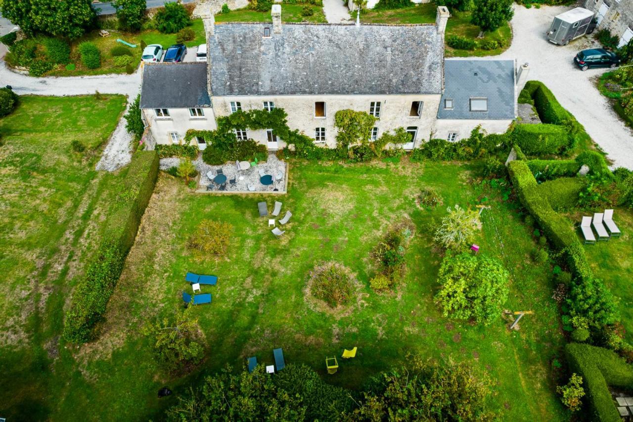 Ferme Du Loucel Hotel Colleville-sur-Mer Bagian luar foto