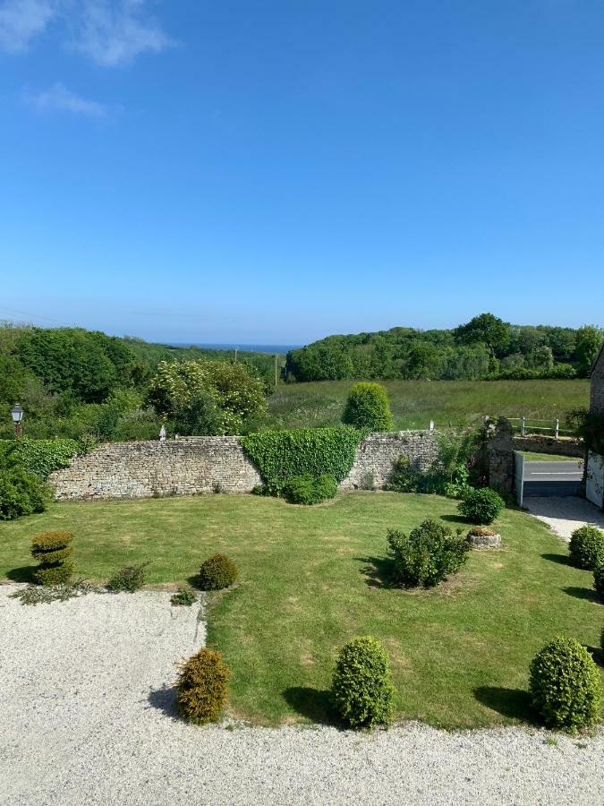 Ferme Du Loucel Hotel Colleville-sur-Mer Bagian luar foto