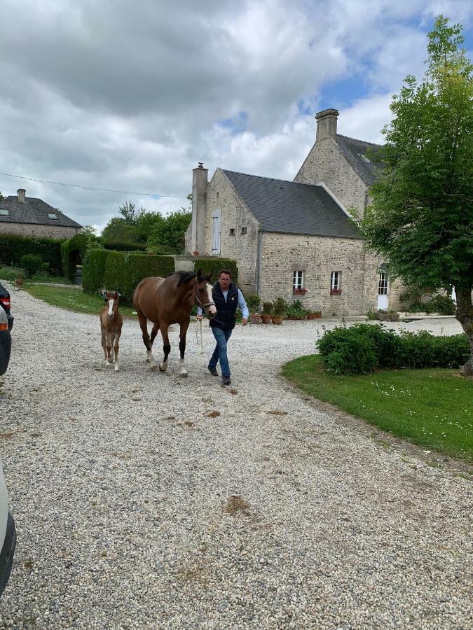Ferme Du Loucel Hotel Colleville-sur-Mer Bagian luar foto